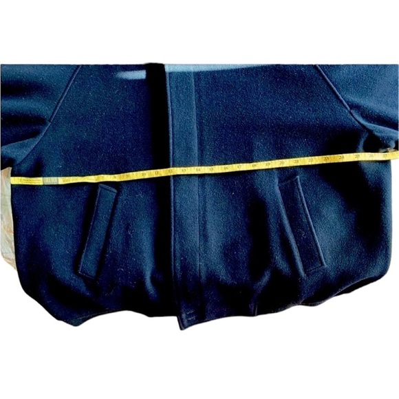 BURBERRYS’ MADE IN ENGLAD Black Wool Jacket - Picture 9 of 10